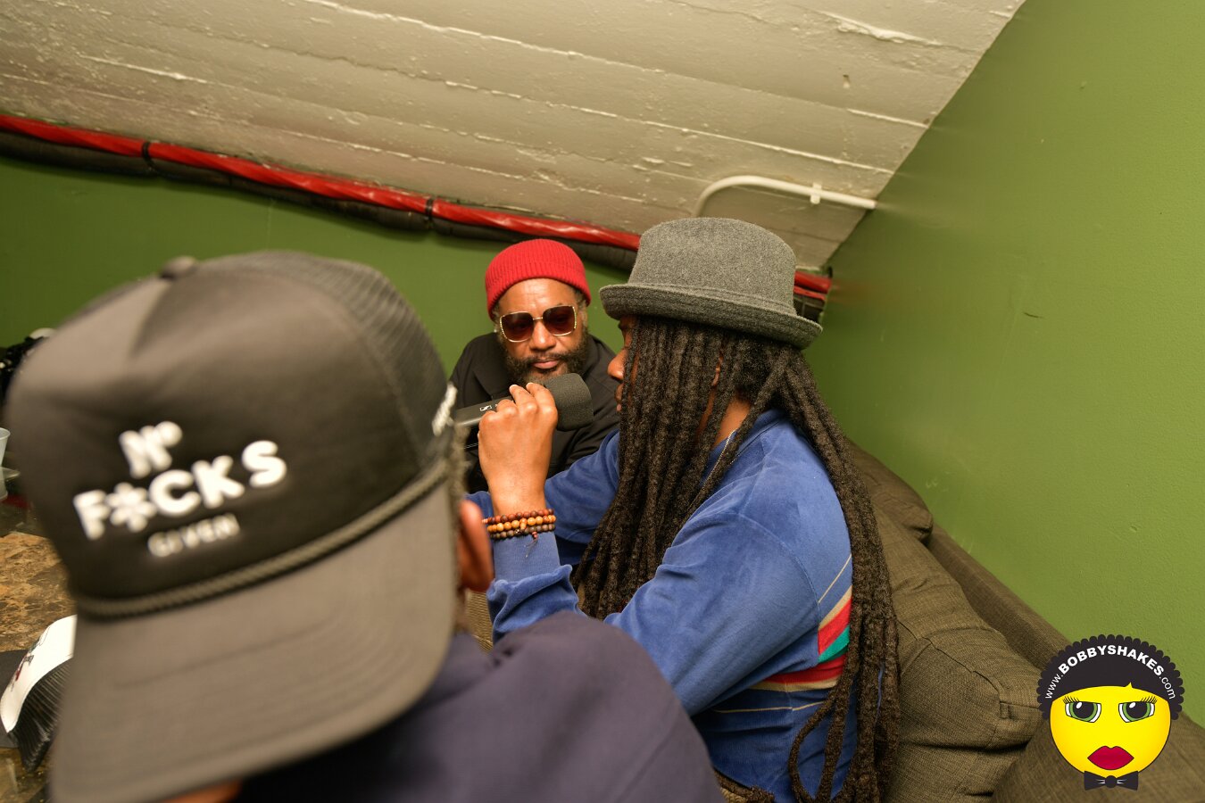Protoje performing live at Brighton Music Hall in Boston, MA, photographed by Bobby Shakes