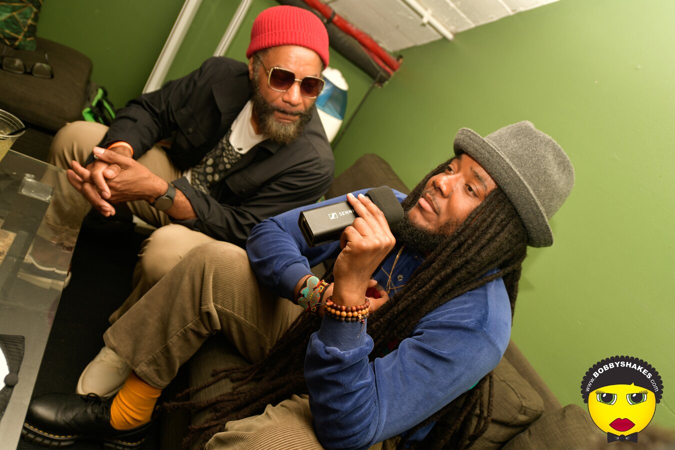 Protoje performing live at Brighton Music Hall in Boston, MA, photographed by Bobby Shakes