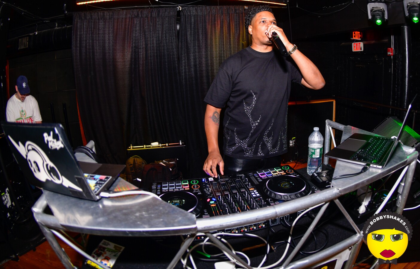 DJ Reem performing live at Alchemy in Providence, RI, photographed by Bobby Shakes