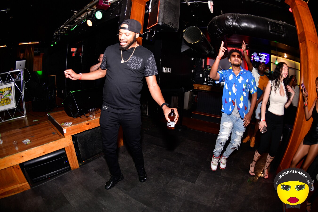 DJ Reem performing live at Alchemy in Providence, RI, photographed by Bobby Shakes