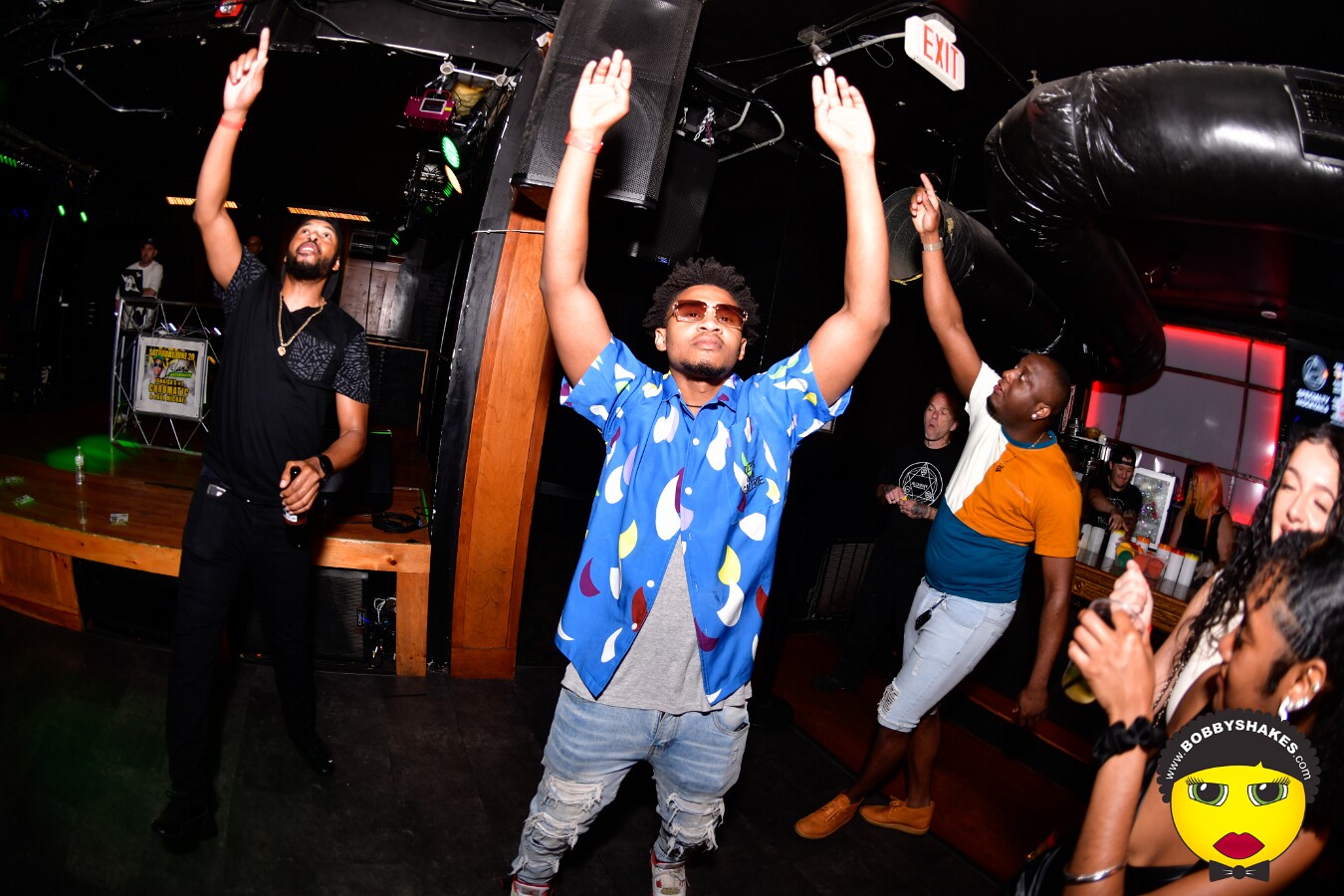 DJ Reem performing live at Alchemy in Providence, RI, photographed by Bobby Shakes