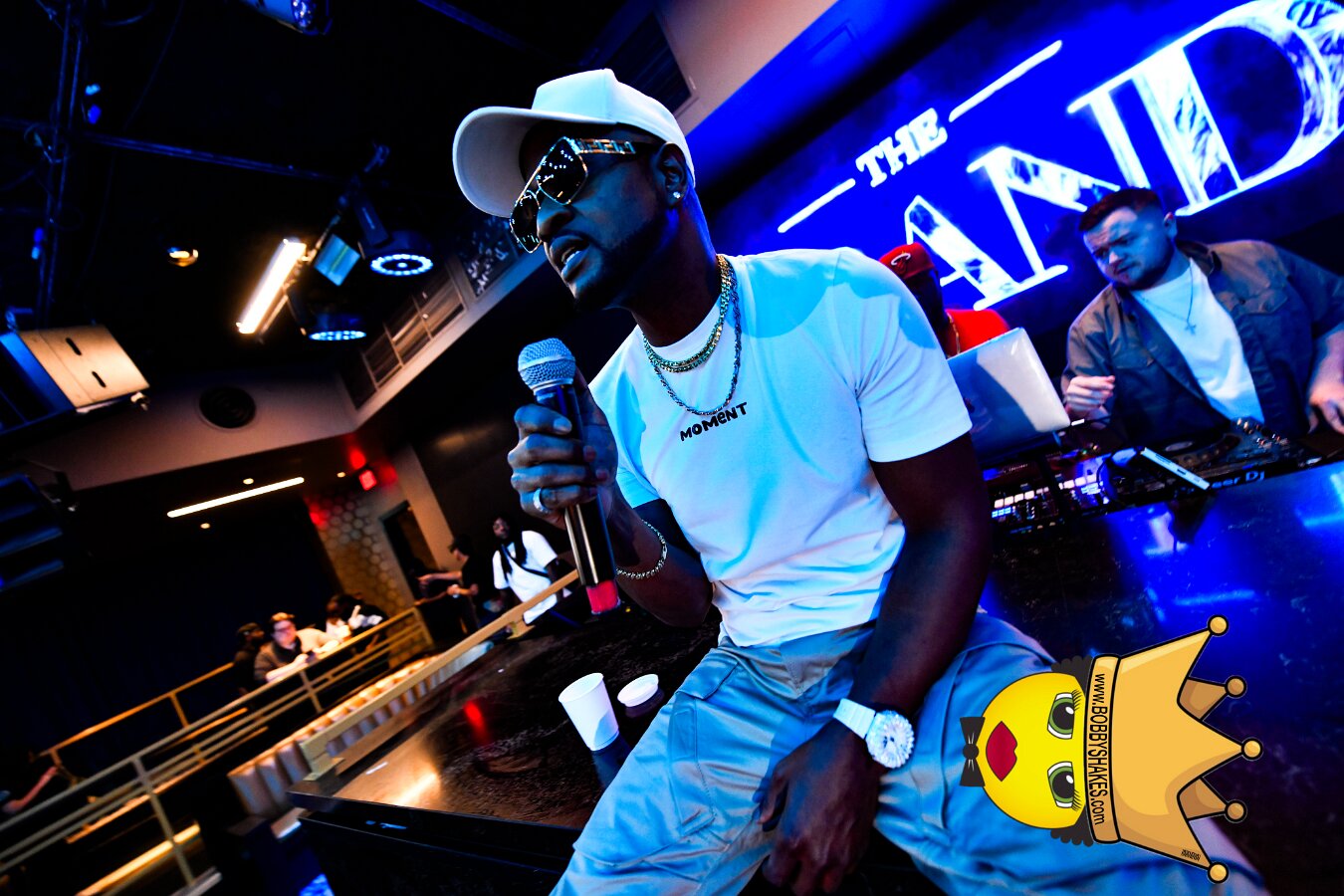 Serani performing live at The Grand in Boston, MA, photographed by Bobby Shakes