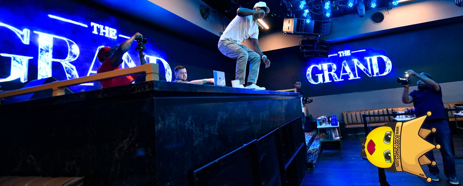 Serani performing live at The Grand in Boston, MA, photographed by Bobby Shakes