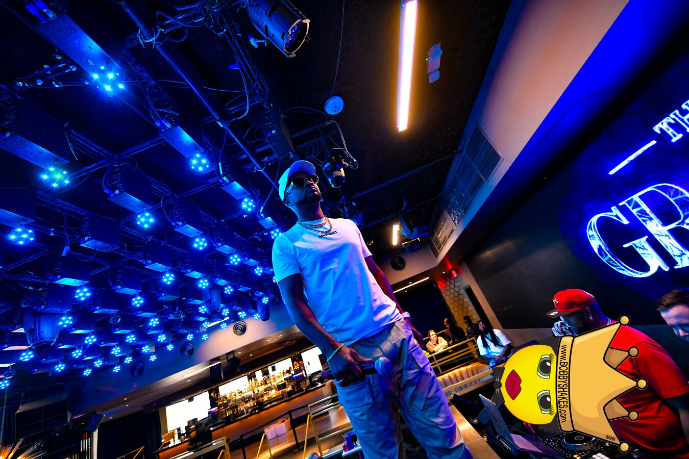 Serani performing live at The Grand in Boston, MA, photographed by Bobby Shakes