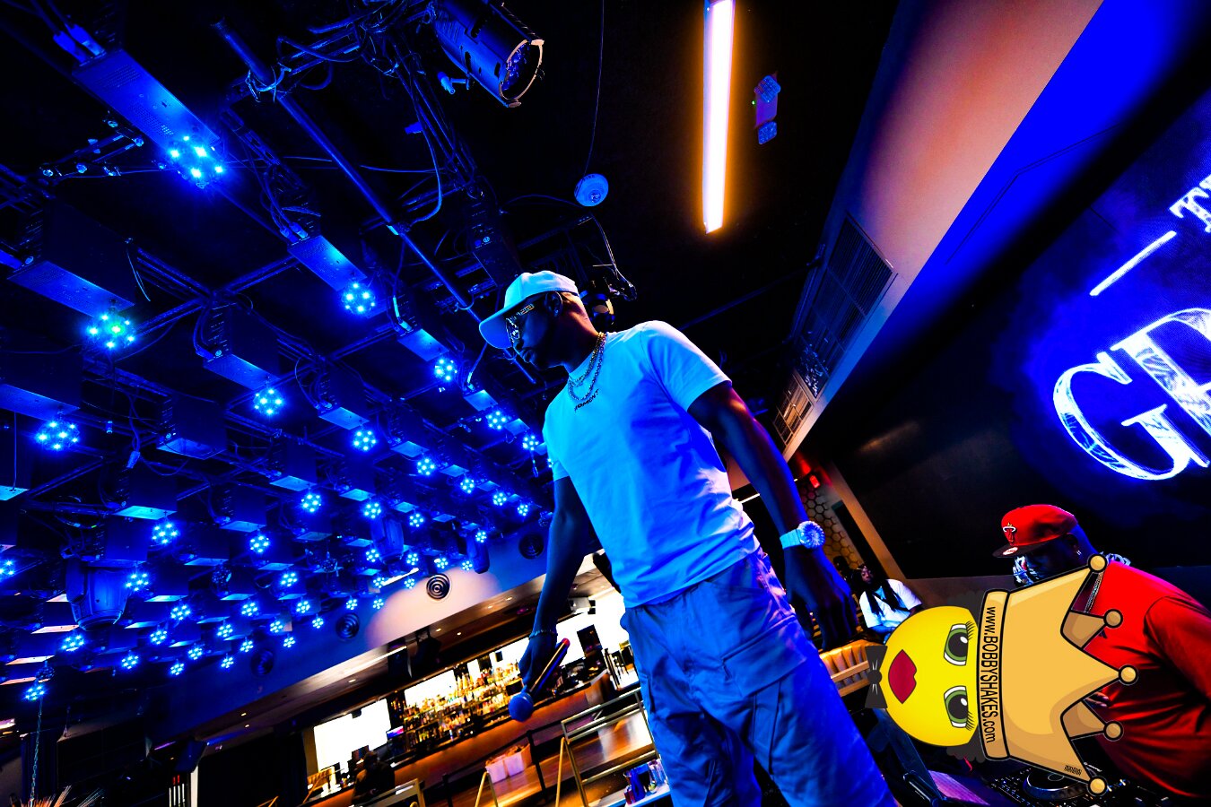 Serani performing live at The Grand in Boston, MA, photographed by Bobby Shakes