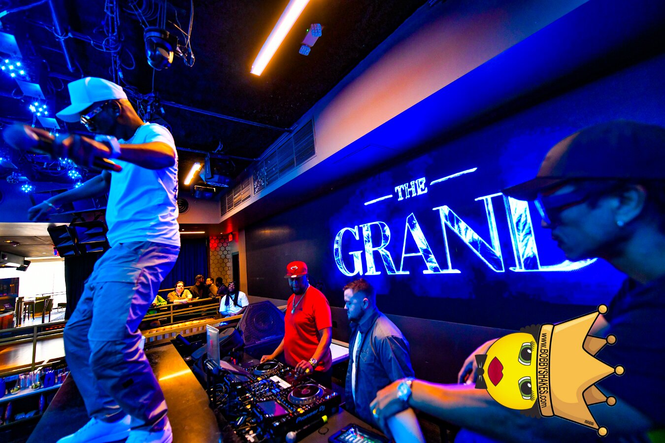 Serani performing live at The Grand in Boston, MA, photographed by Bobby Shakes