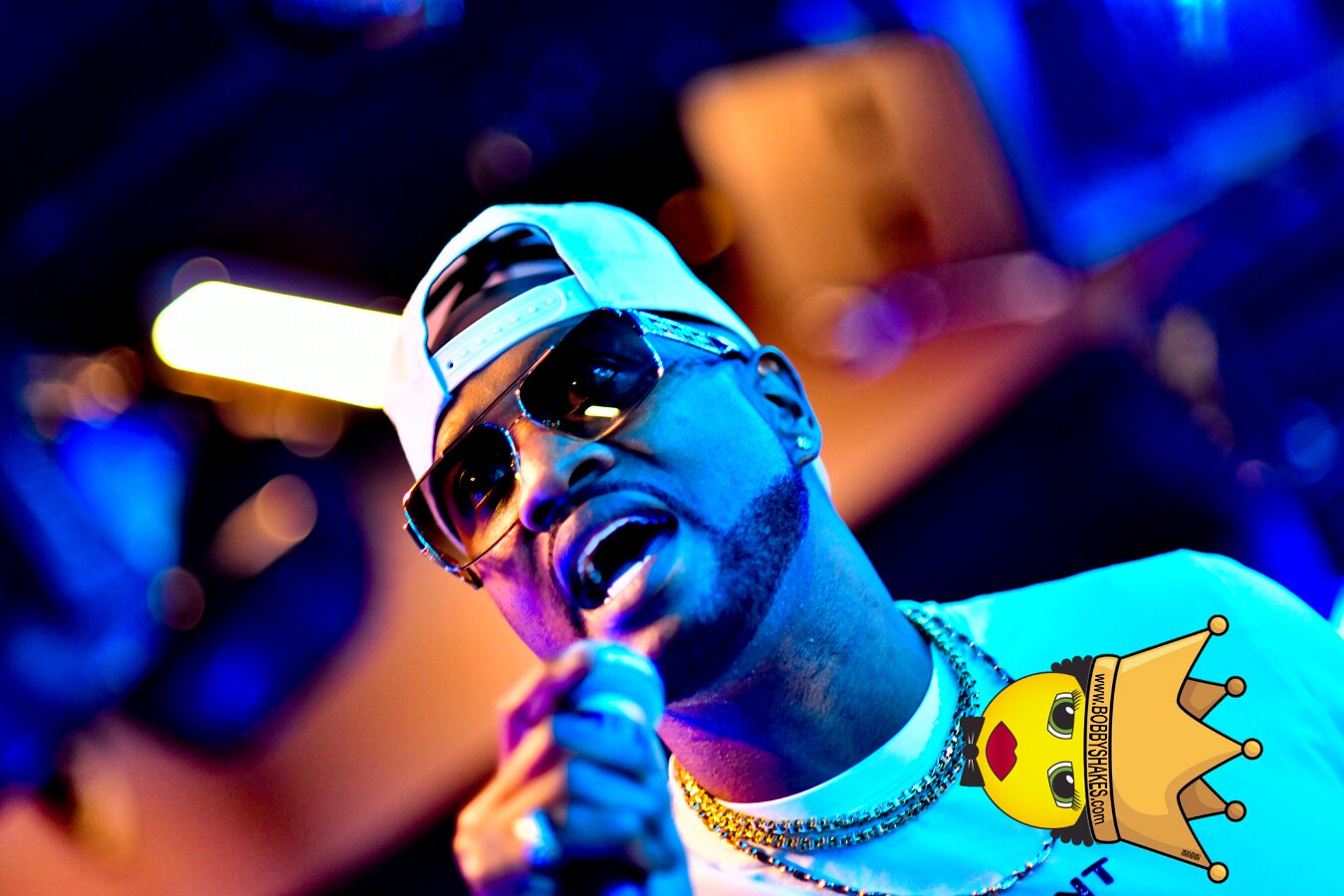 Serani performing live at The Grand in Boston, MA, photographed by Bobby Shakes
