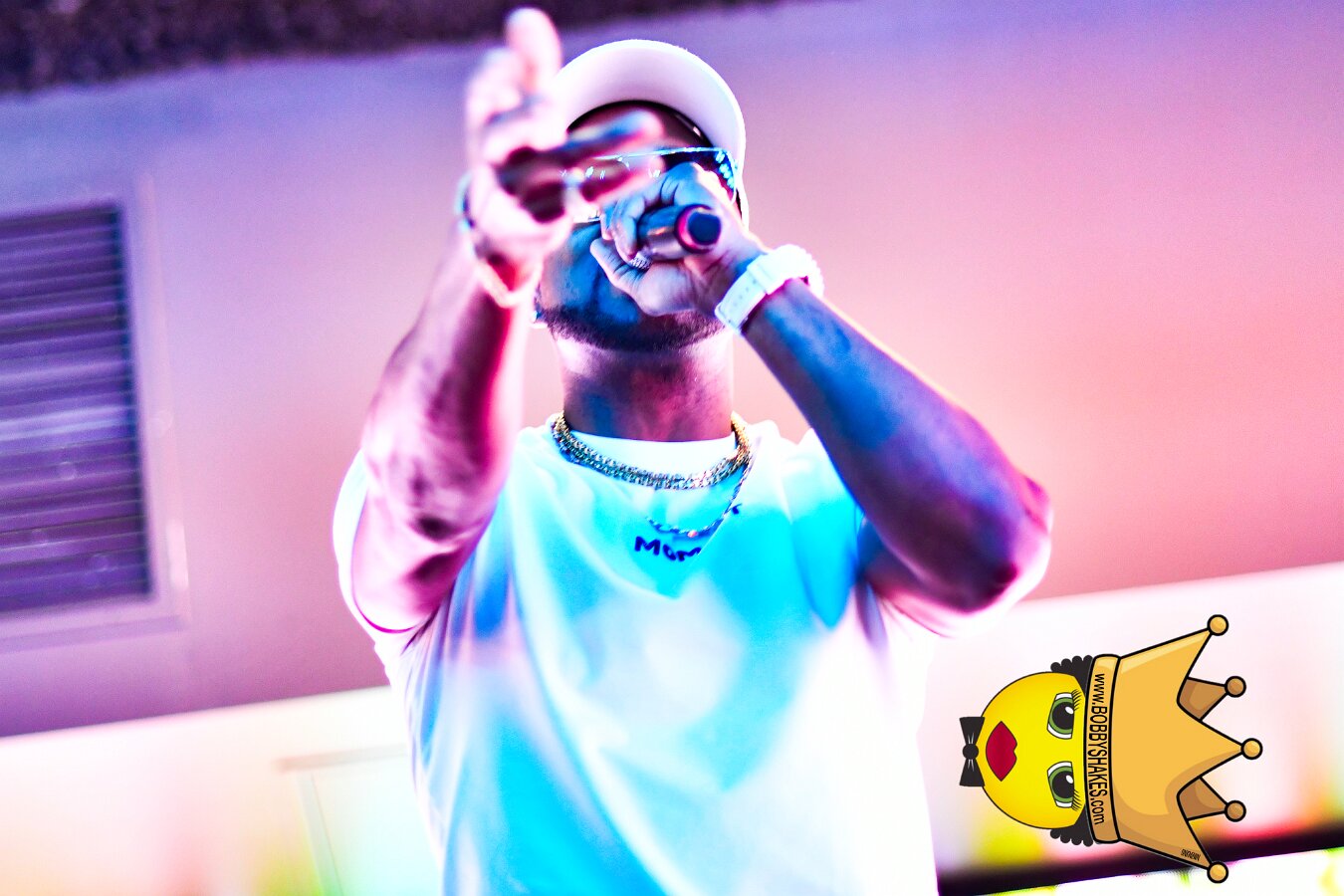 Serani performing live at The Grand in Boston, MA, photographed by Bobby Shakes