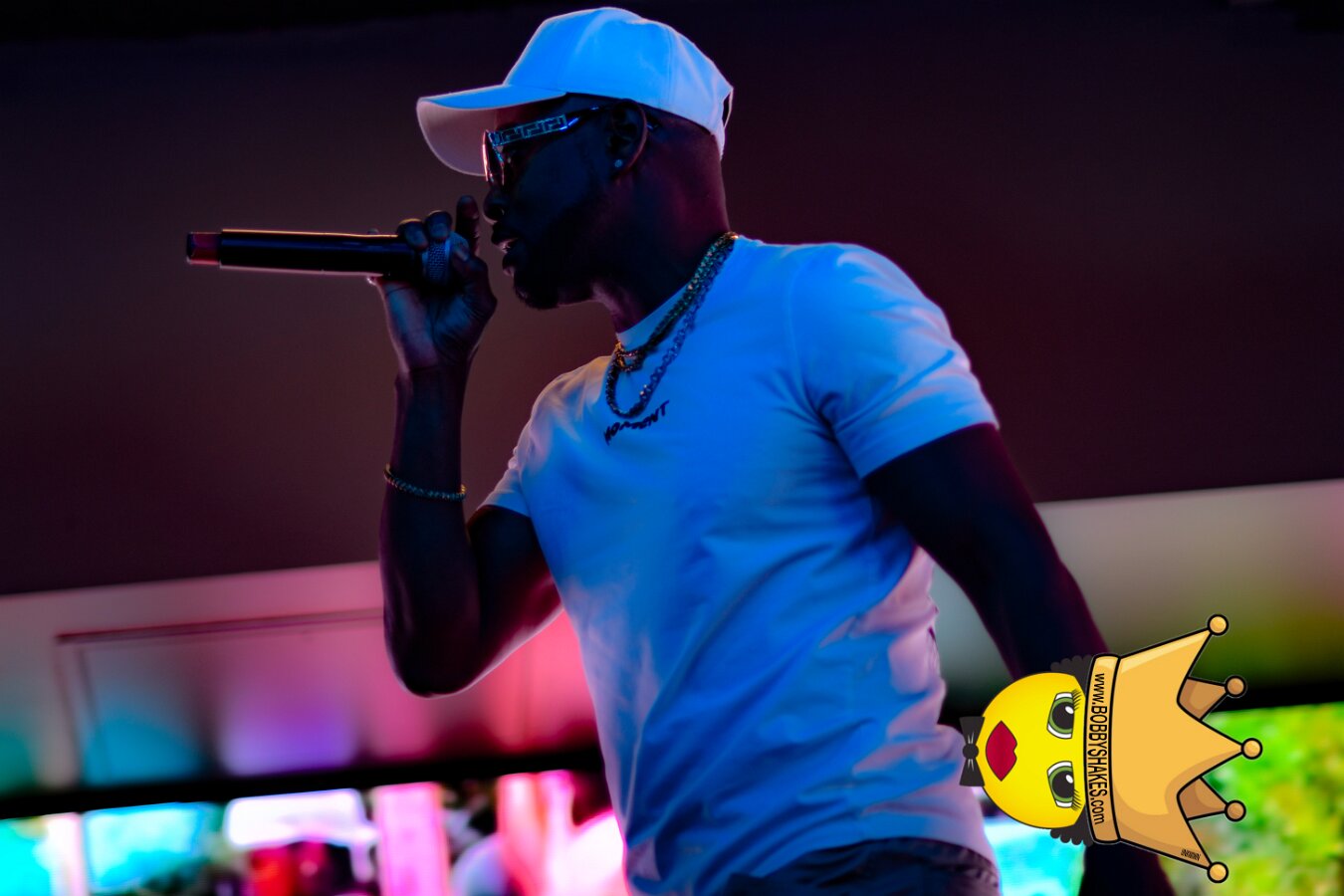 Serani performing live at The Grand in Boston, MA, photographed by Bobby Shakes