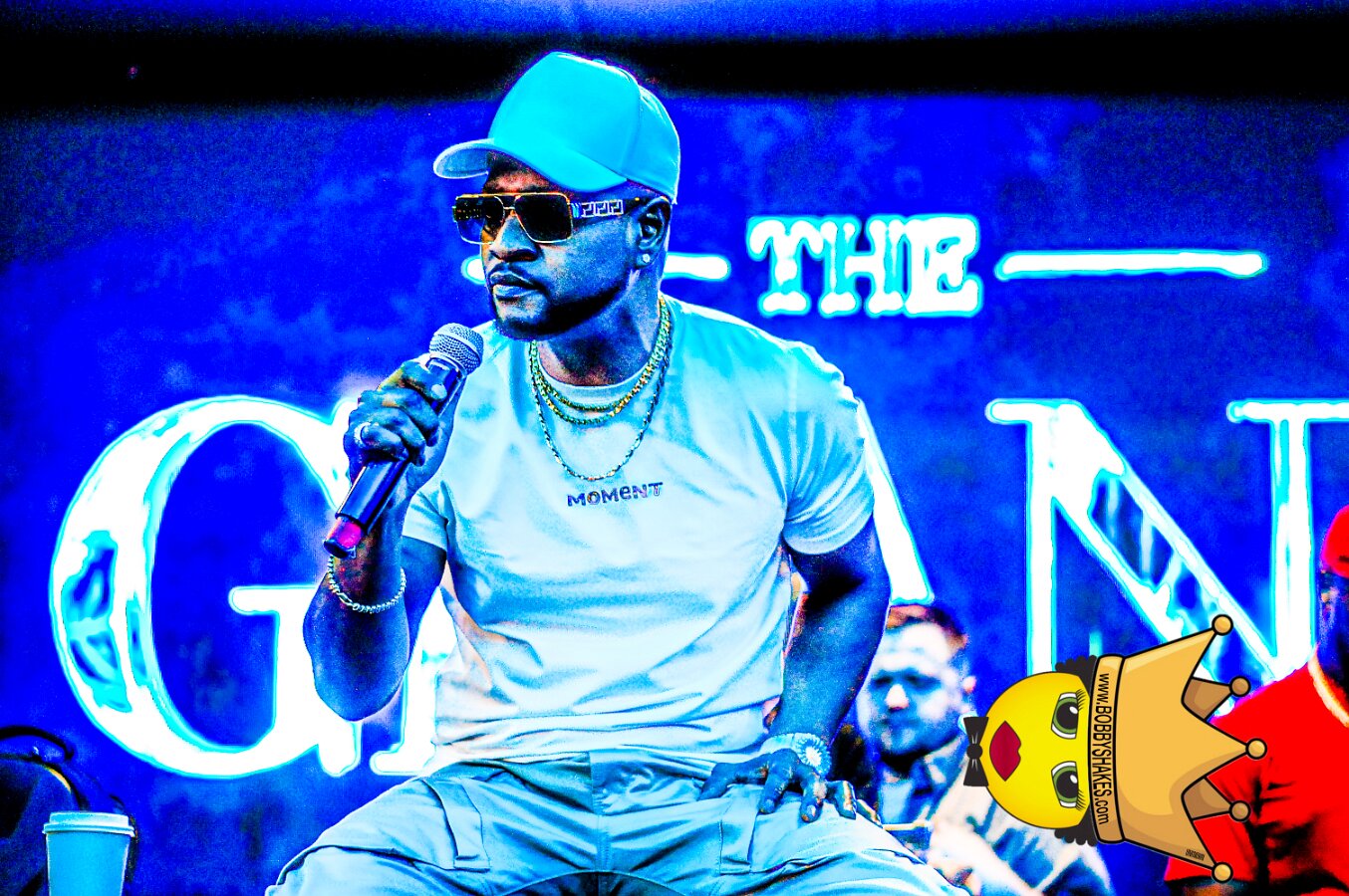 Serani performing live at The Grand in Boston, MA, photographed by Bobby Shakes