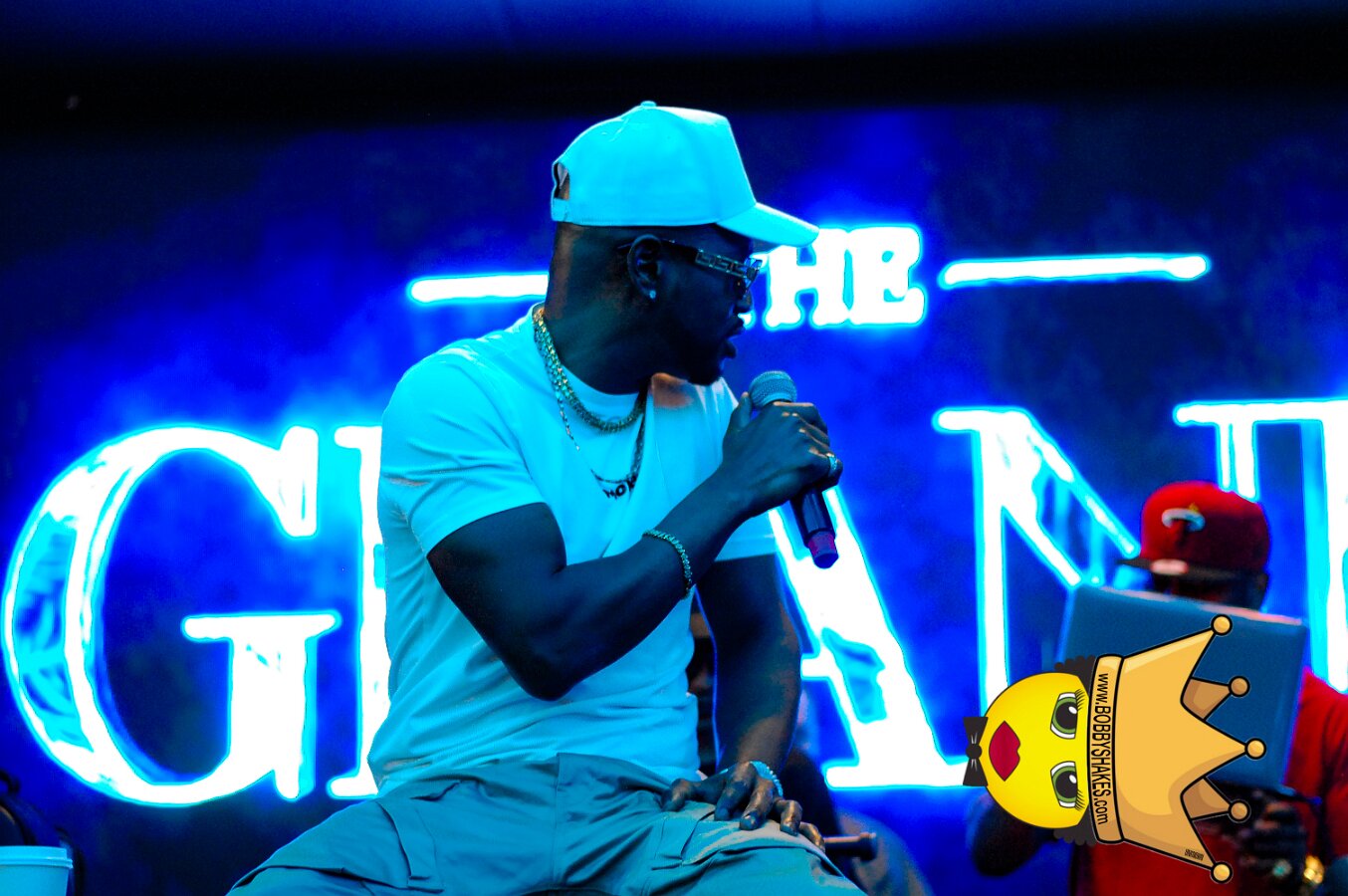 Serani performing live at The Grand in Boston, MA, photographed by Bobby Shakes