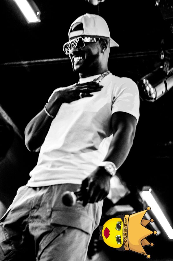 Serani performing live at The Grand in Boston, MA, photographed by Bobby Shakes