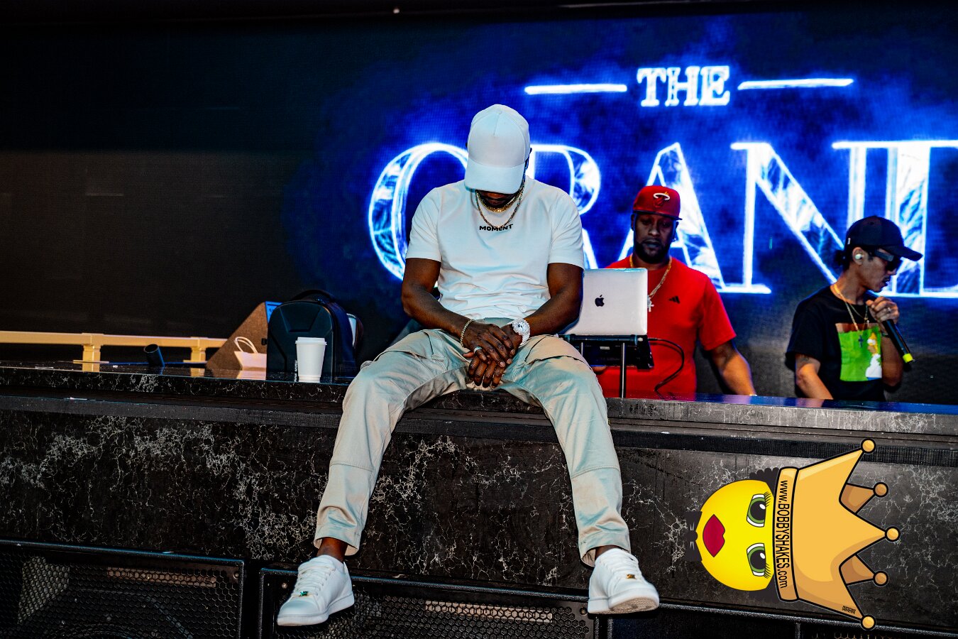 Serani performing live at The Grand in Boston, MA, photographed by Bobby Shakes