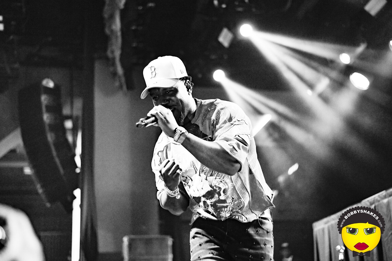 Shaggy performing live at Big Night Live in Boston, MA, photographed by Bobby Shakes