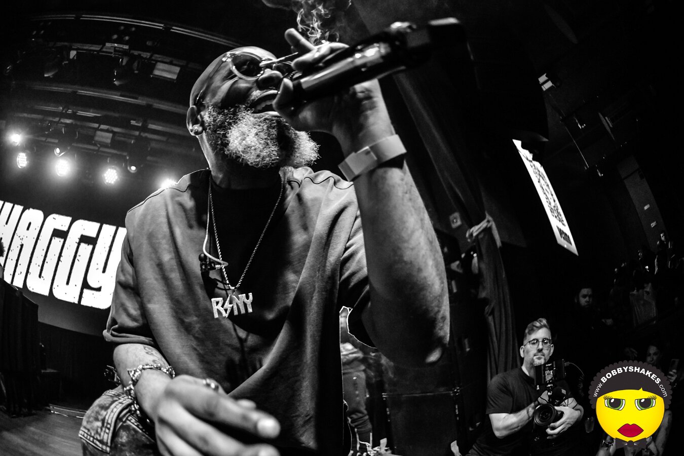 Shaggy performing live at Big Night Live in Boston, MA, photographed by Bobby Shakes