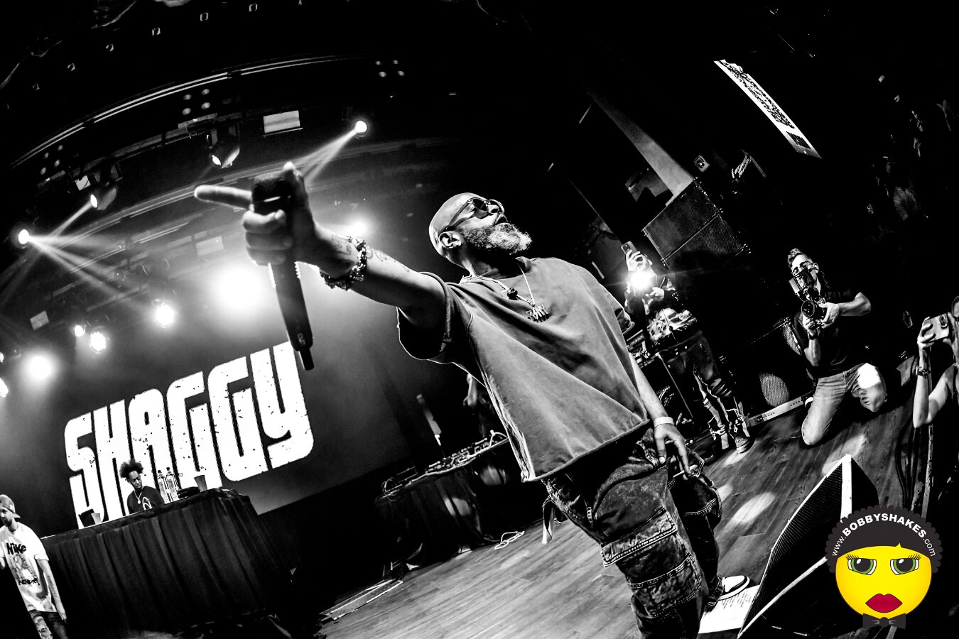 Shaggy performing live at Big Night Live in Boston, MA, photographed by Bobby Shakes