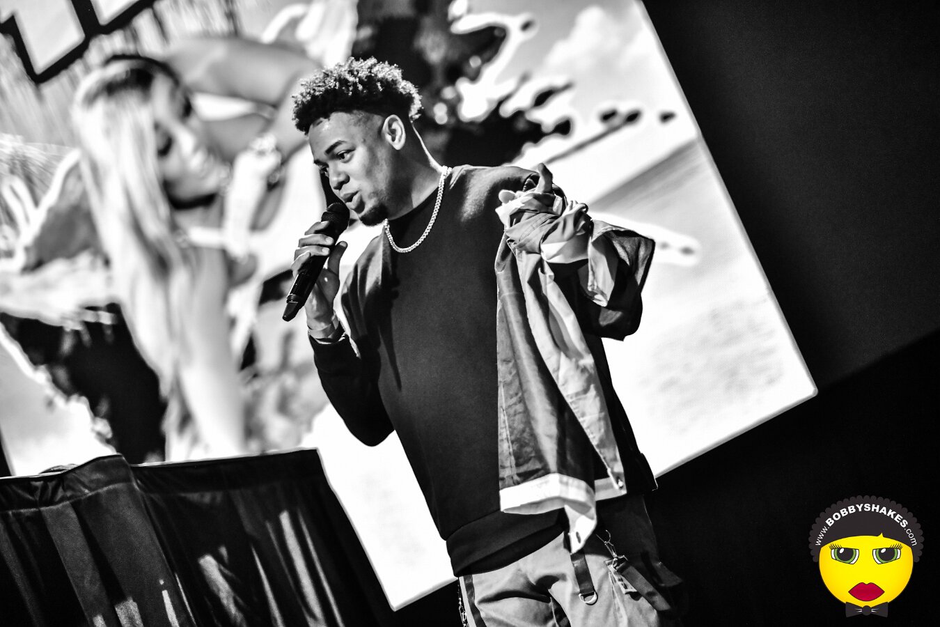 Shaggy performing live at Big Night Live in Boston, MA, photographed by Bobby Shakes