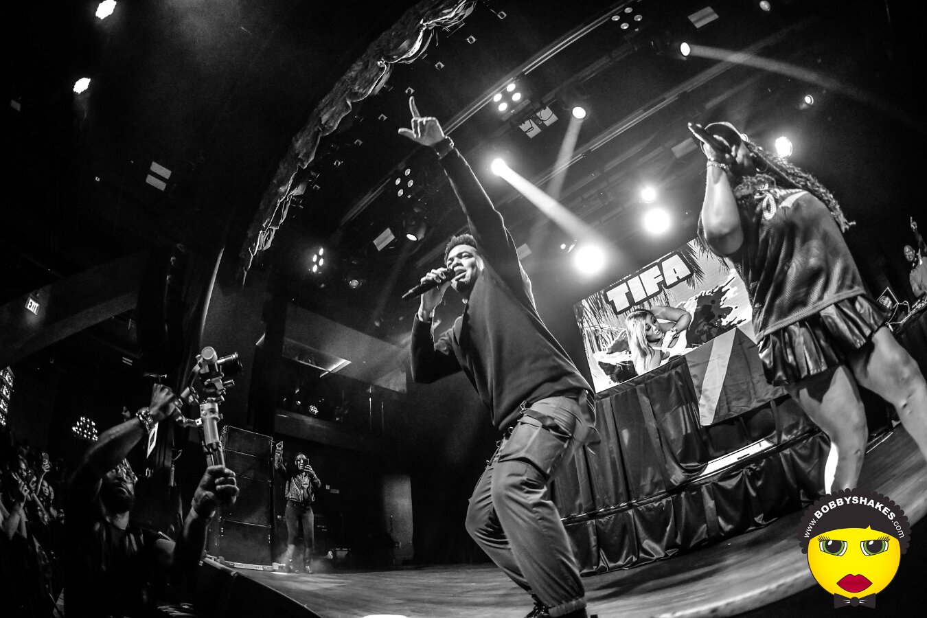 Shaggy performing live at Big Night Live in Boston, MA, photographed by Bobby Shakes