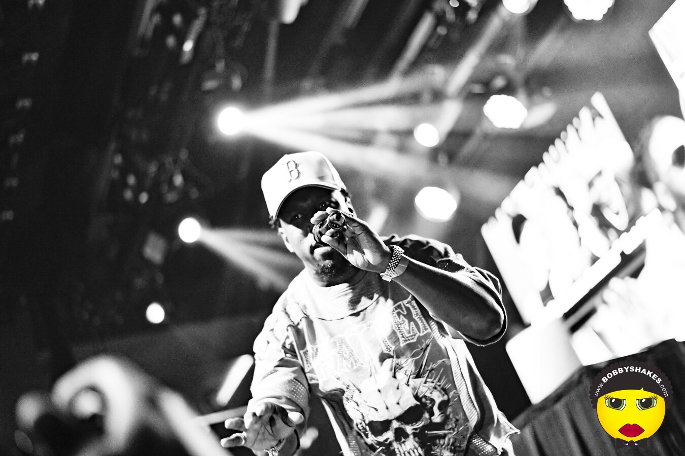 Shaggy performing live at Big Night Live in Boston, MA, photographed by Bobby Shakes