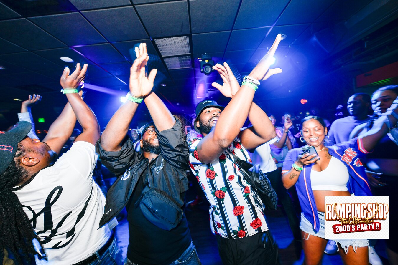 Romping Shop performing live at Mix 360 in Malden, MA, photographed by Bobby Shakes