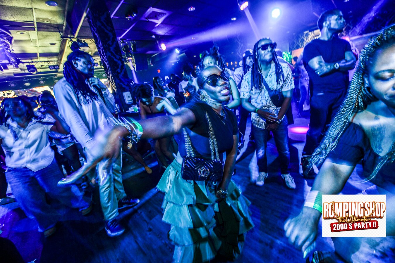 Romping Shop performing live at Mix 360 in Malden, MA, photographed by Bobby Shakes