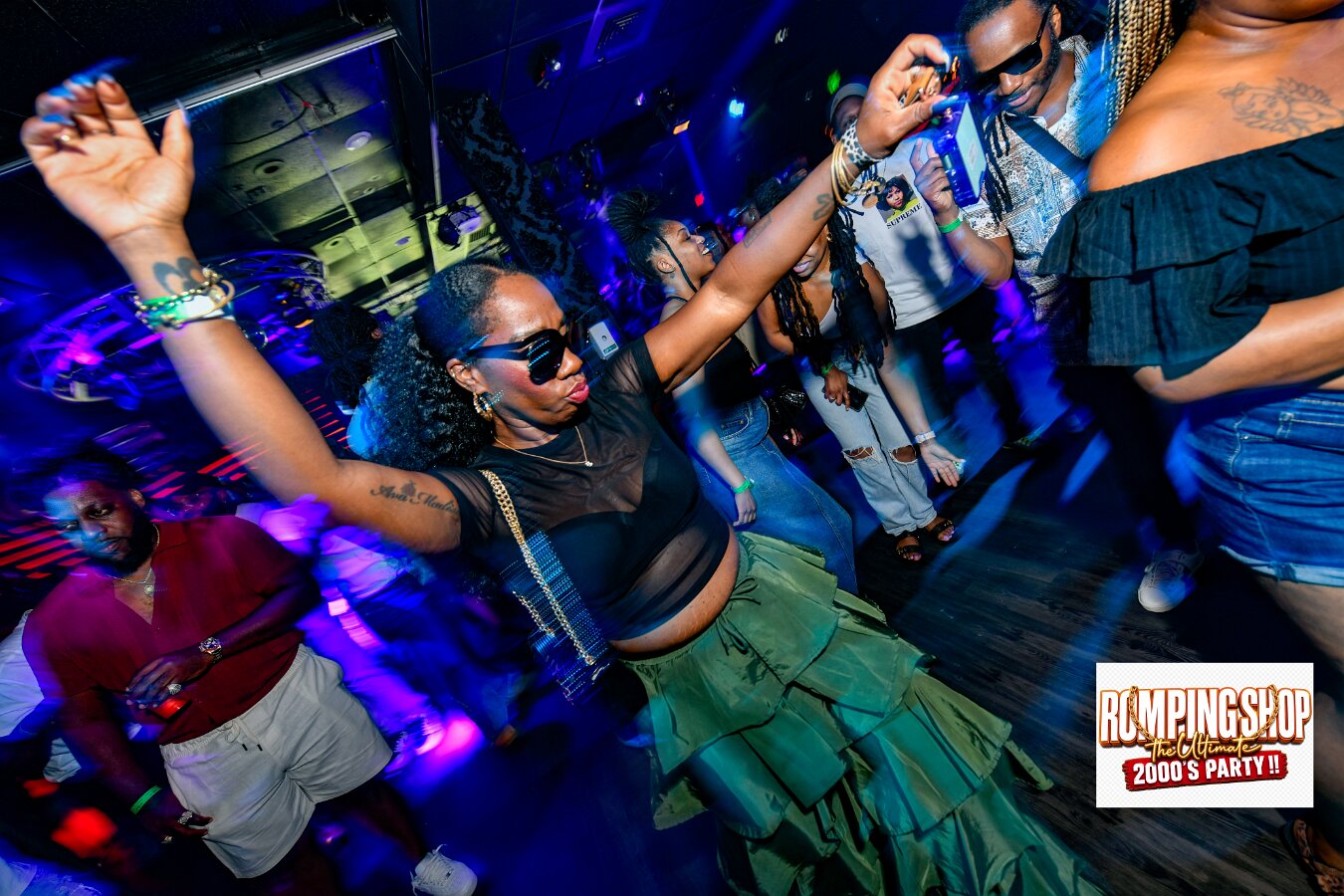 Romping Shop performing live at Mix 360 in Malden, MA, photographed by Bobby Shakes