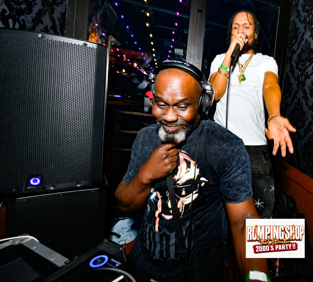 Romping Shop performing live at Mix 360 in Malden, MA, photographed by Bobby Shakes