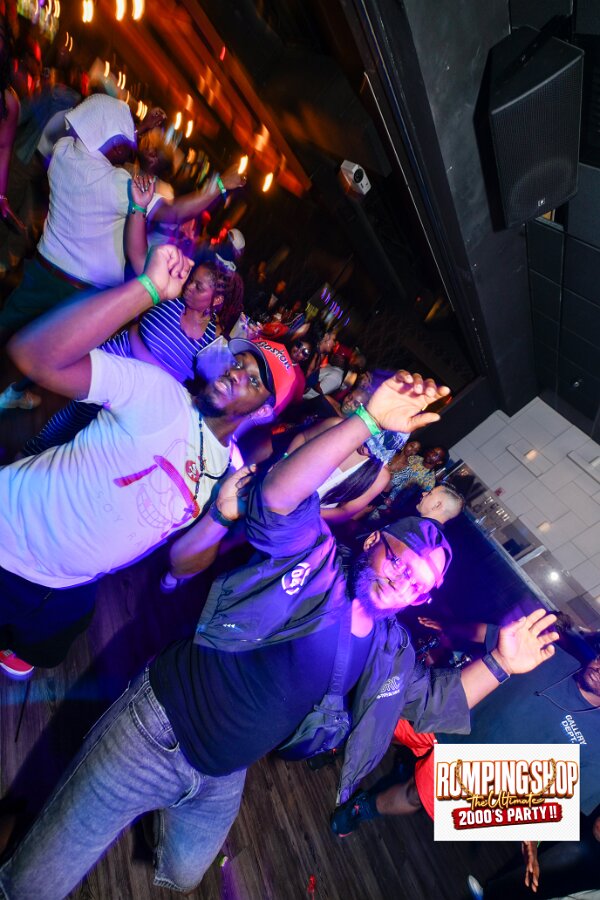 Romping Shop performing live at Mix 360 in Malden, MA, photographed by Bobby Shakes