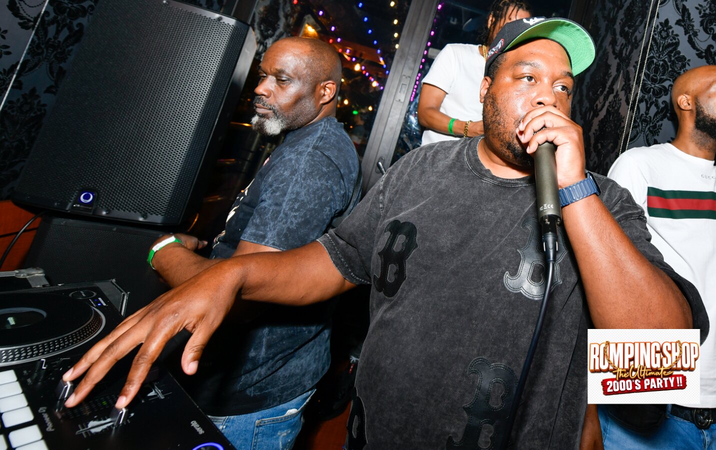 Romping Shop performing live at Mix 360 in Malden, MA, photographed by Bobby Shakes