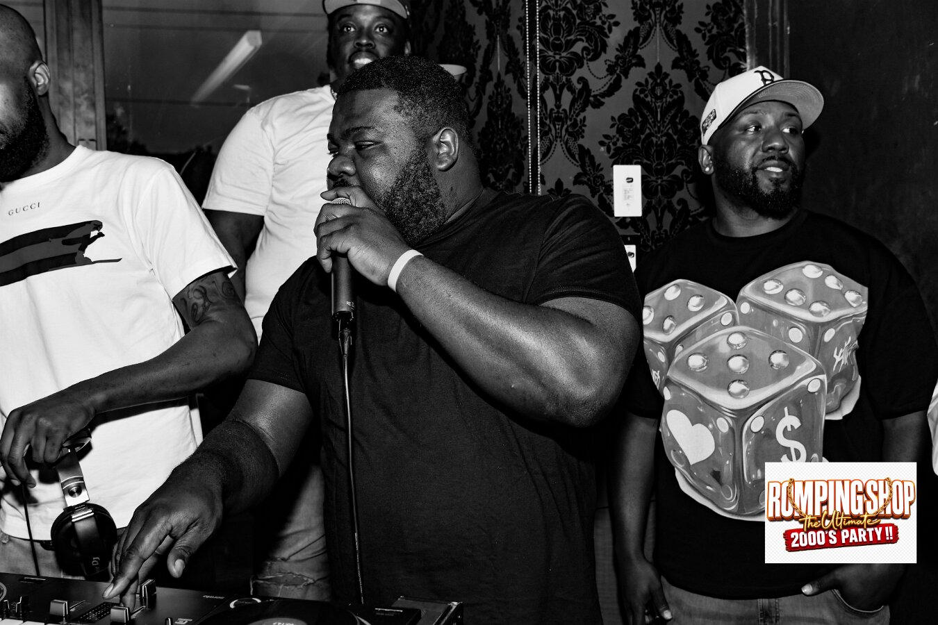 Romping Shop performing live at Mix 360 in Malden, MA, photographed by Bobby Shakes