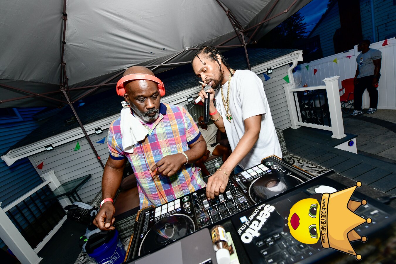 Slip N Slide performing live at A Hidden Spot, photographed by Bobby Shakes