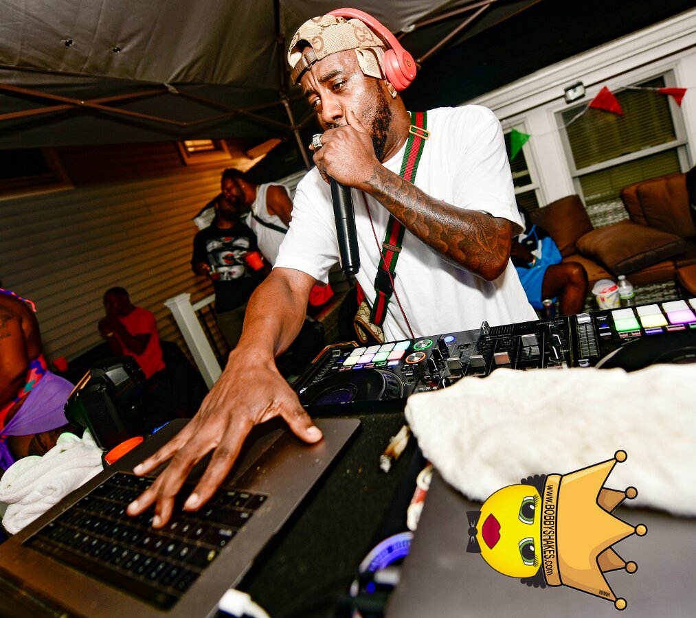 Slip N Slide performing live at A Hidden Spot, photographed by Bobby Shakes