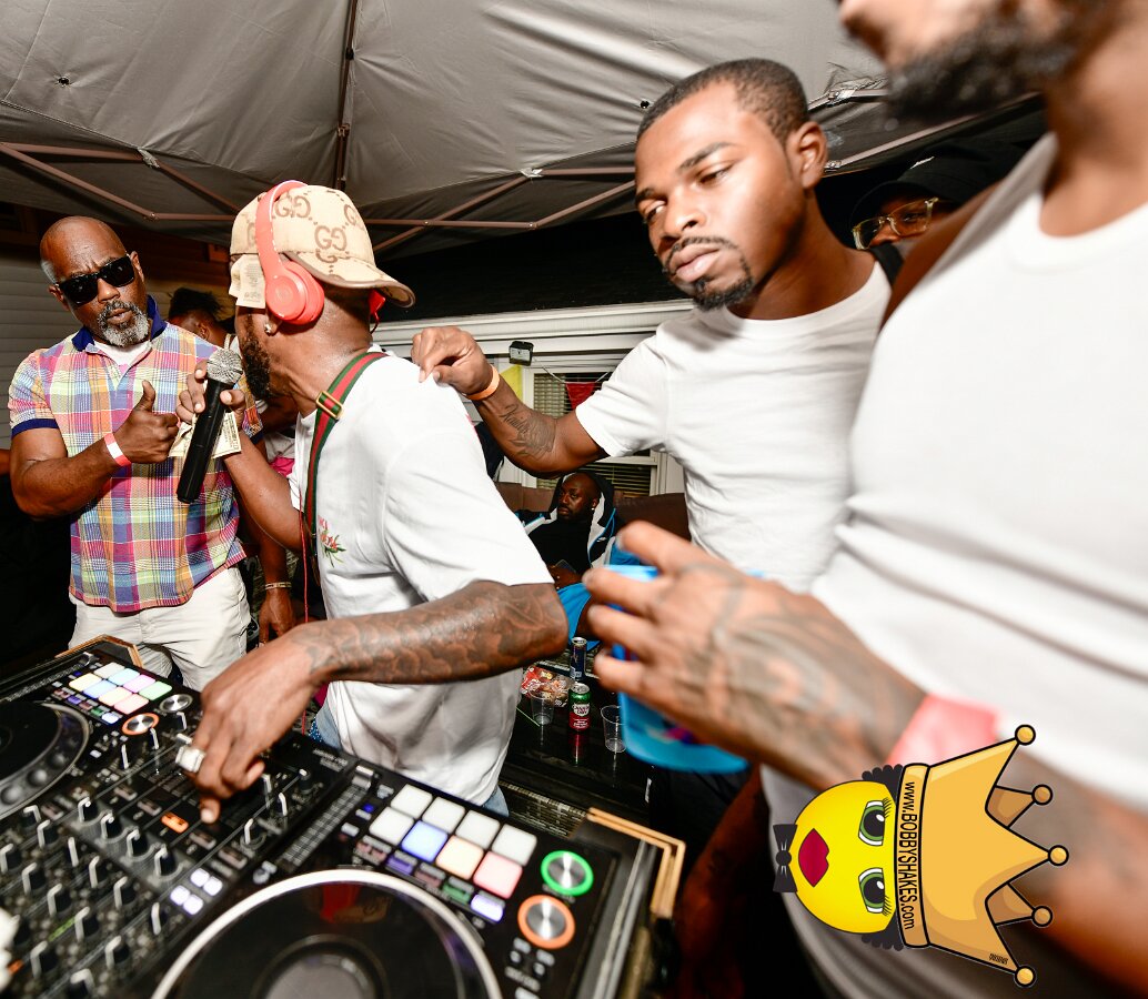 Slip N Slide performing live at A Hidden Spot, photographed by Bobby Shakes