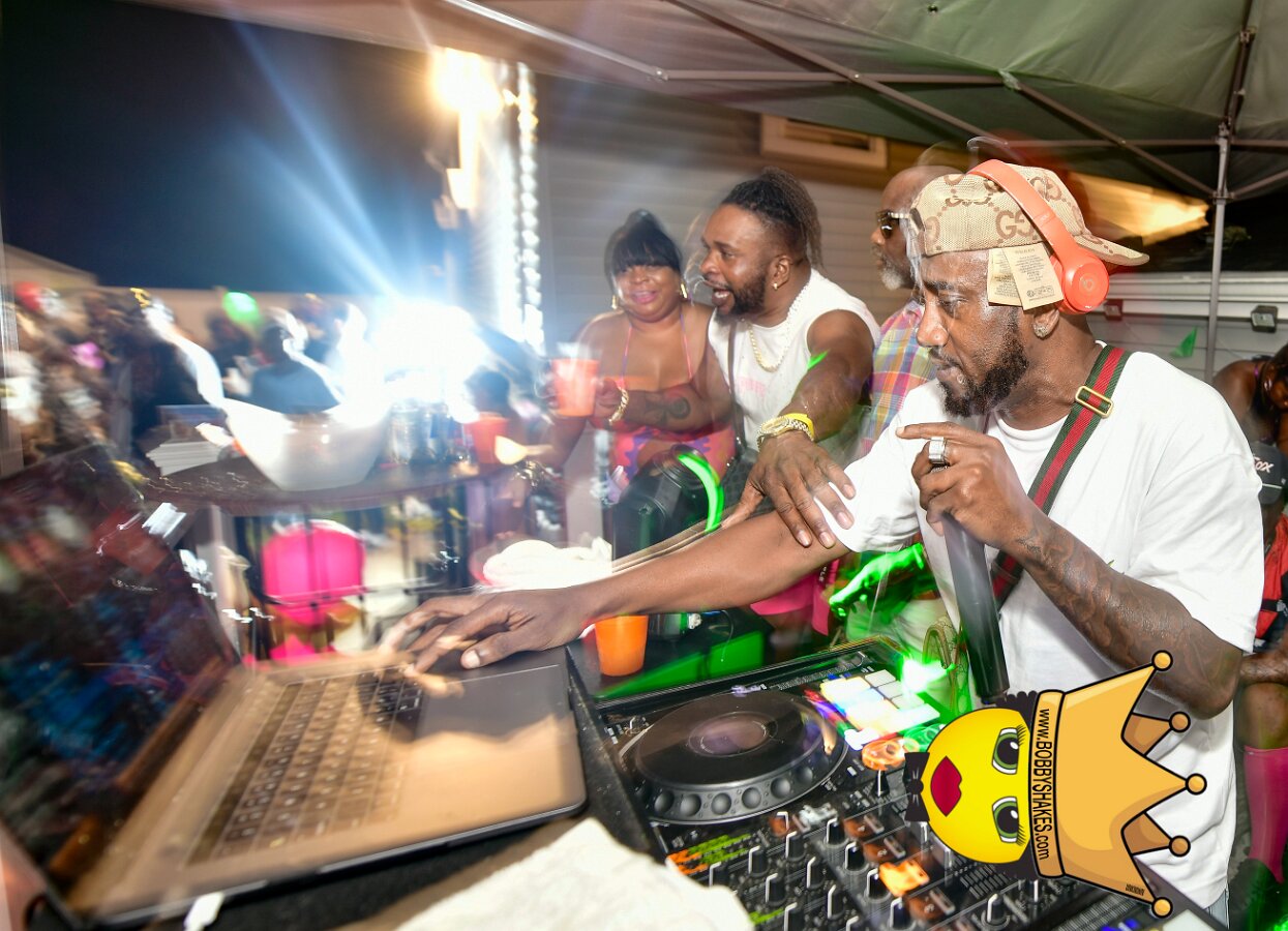 Slip N Slide performing live at A Hidden Spot, photographed by Bobby Shakes