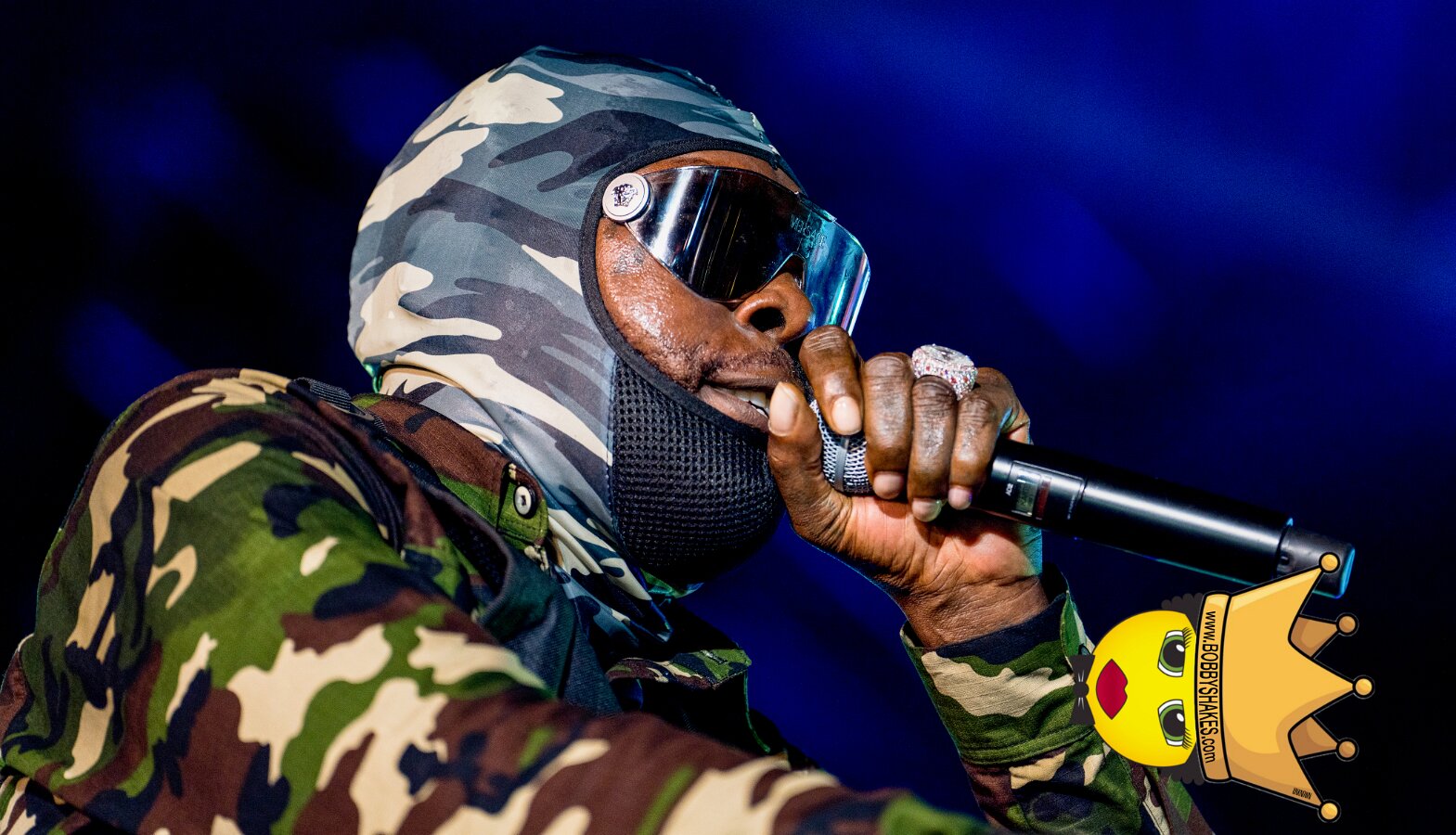 Vybz Kartel & Mavado performing live at Plantation Cove in St. Ann, Jamaica, photographed by Bobby Shakes