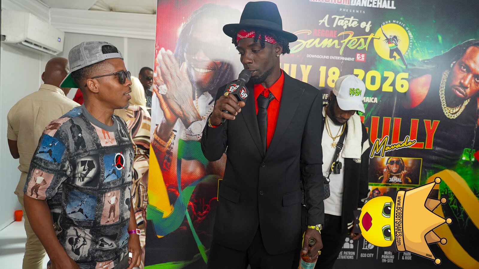 Vybz Kartel & Mavado performing live at Plantation Cove in St. Ann, Jamaica, photographed by Bobby Shakes