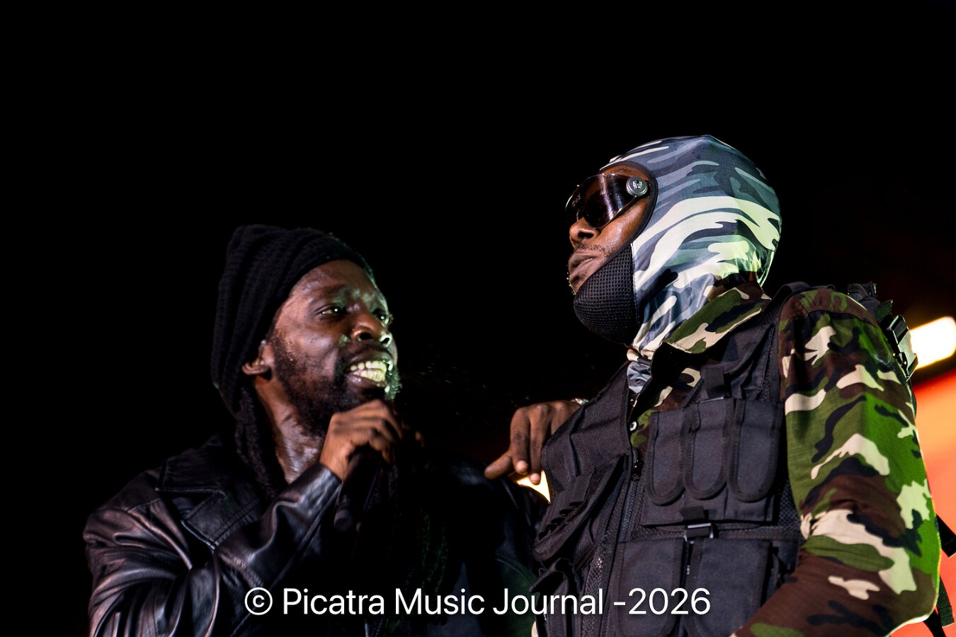 Vybz Kartel & Mavado performing live at Plantation Cove in St. Ann, Jamaica, photographed by Bobby Shakes