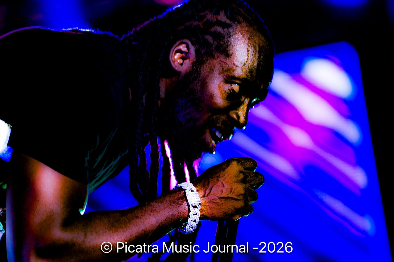 Vybz Kartel & Mavado performing live at Plantation Cove in St. Ann, Jamaica, photographed by Bobby Shakes