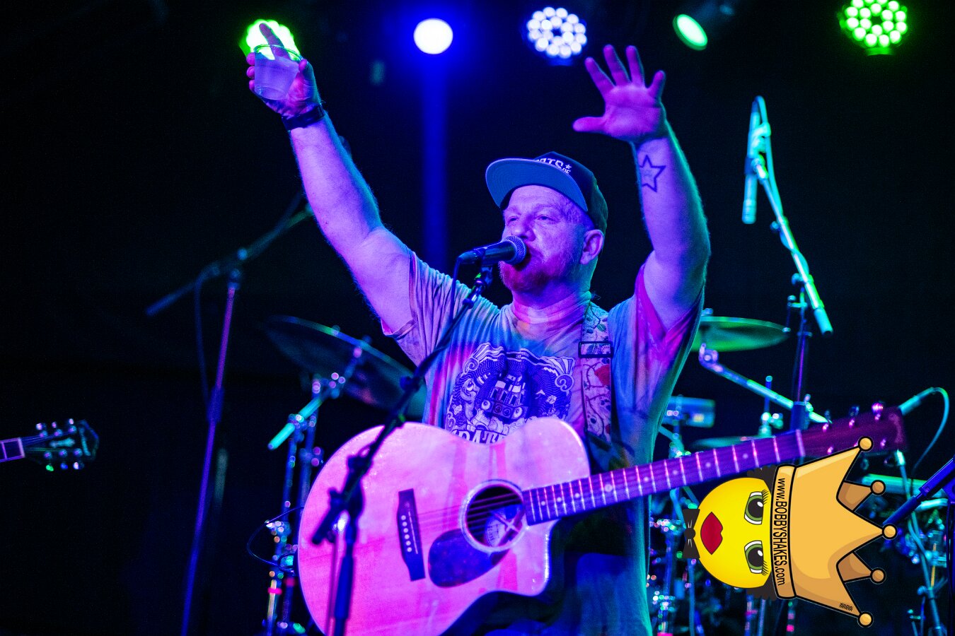 Yellowman performing live at Ocean Mist in Matunuck, RI, photographed by Bobby Shakes