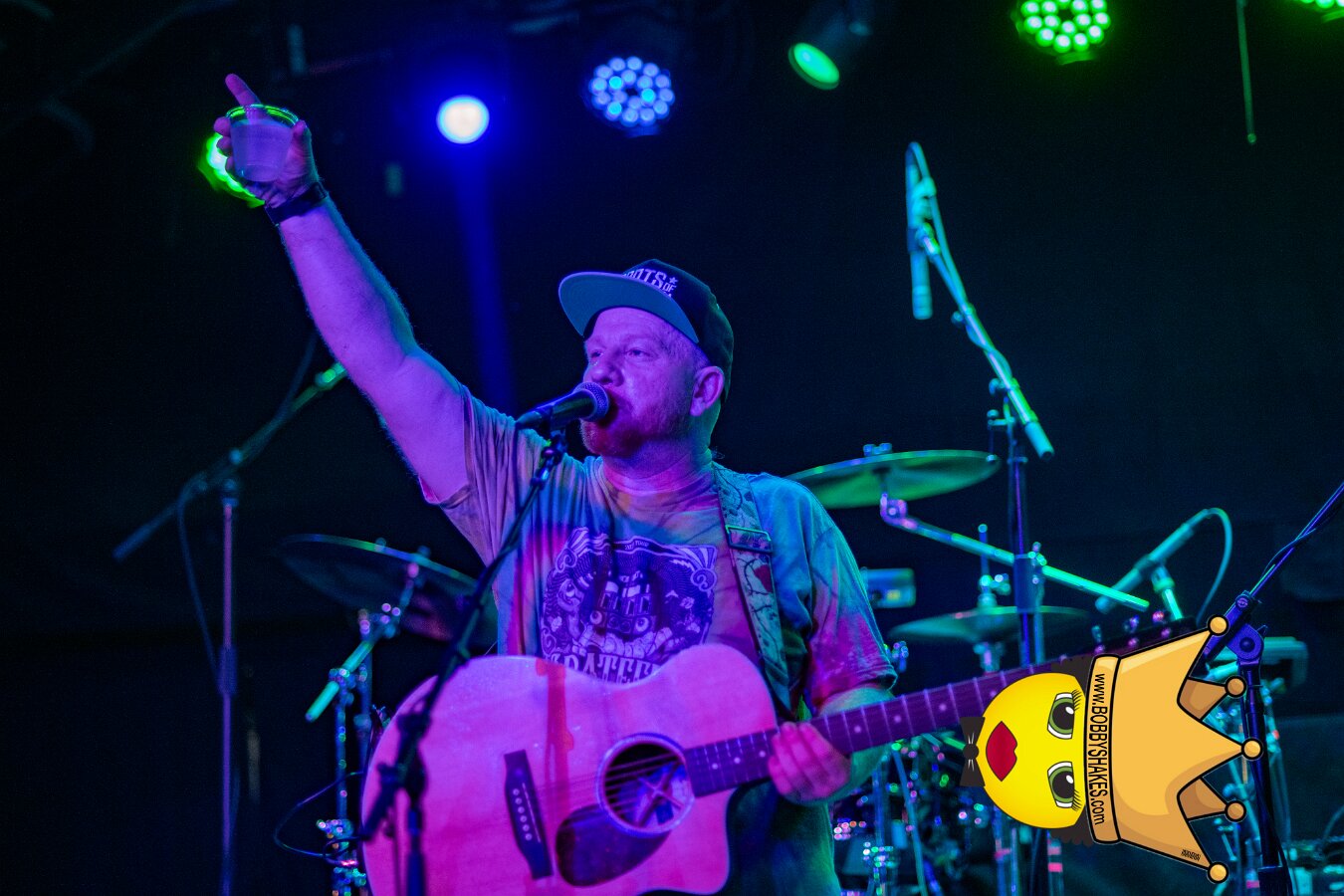 Yellowman performing live at Ocean Mist in Matunuck, RI, photographed by Bobby Shakes