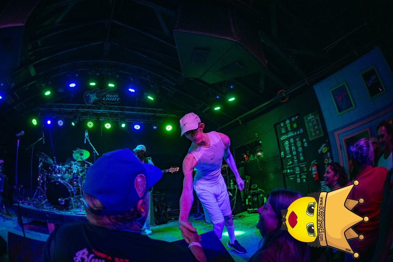 Yellowman performing live at Ocean Mist in Matunuck, RI, photographed by Bobby Shakes