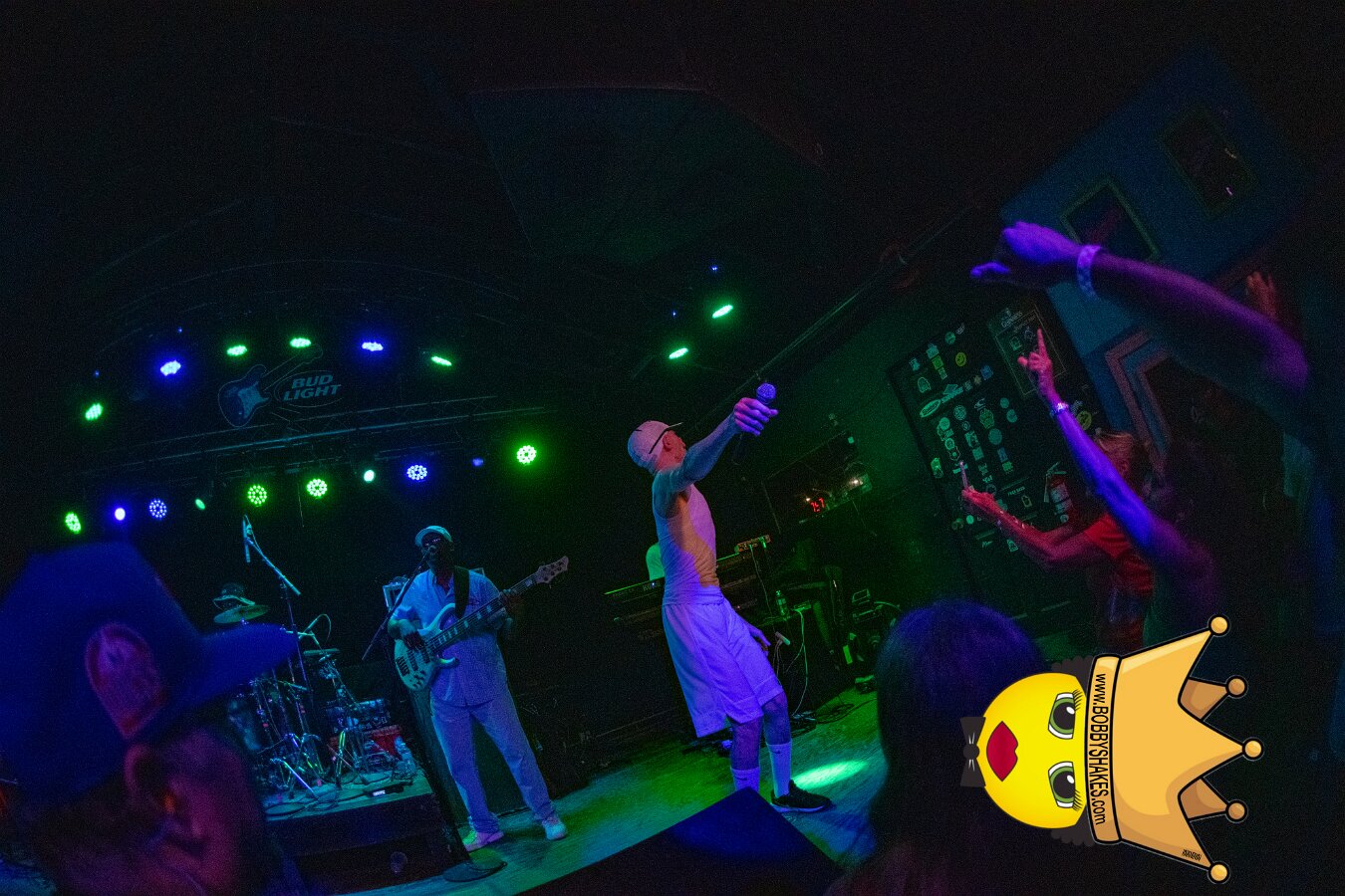 Yellowman performing live at Ocean Mist in Matunuck, RI, photographed by Bobby Shakes