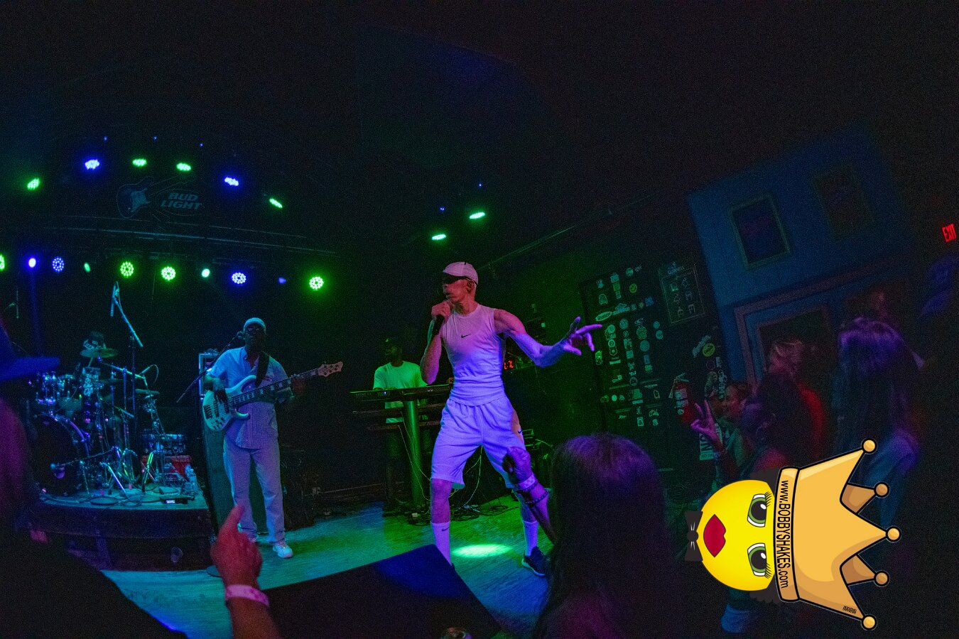 Yellowman performing live at Ocean Mist in Matunuck, RI, photographed by Bobby Shakes