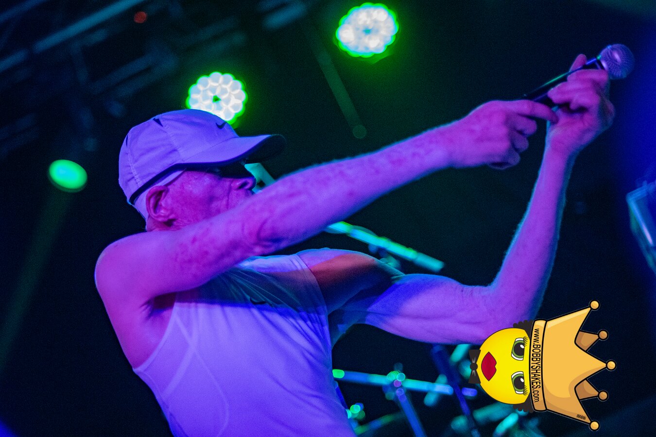 Yellowman performing live at Ocean Mist in Matunuck, RI, photographed by Bobby Shakes
