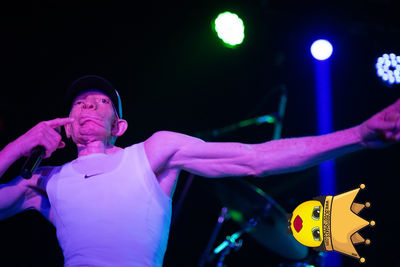 Yellowman performing live at Ocean Mist in Matunuck, RI, photographed by Bobby Shakes