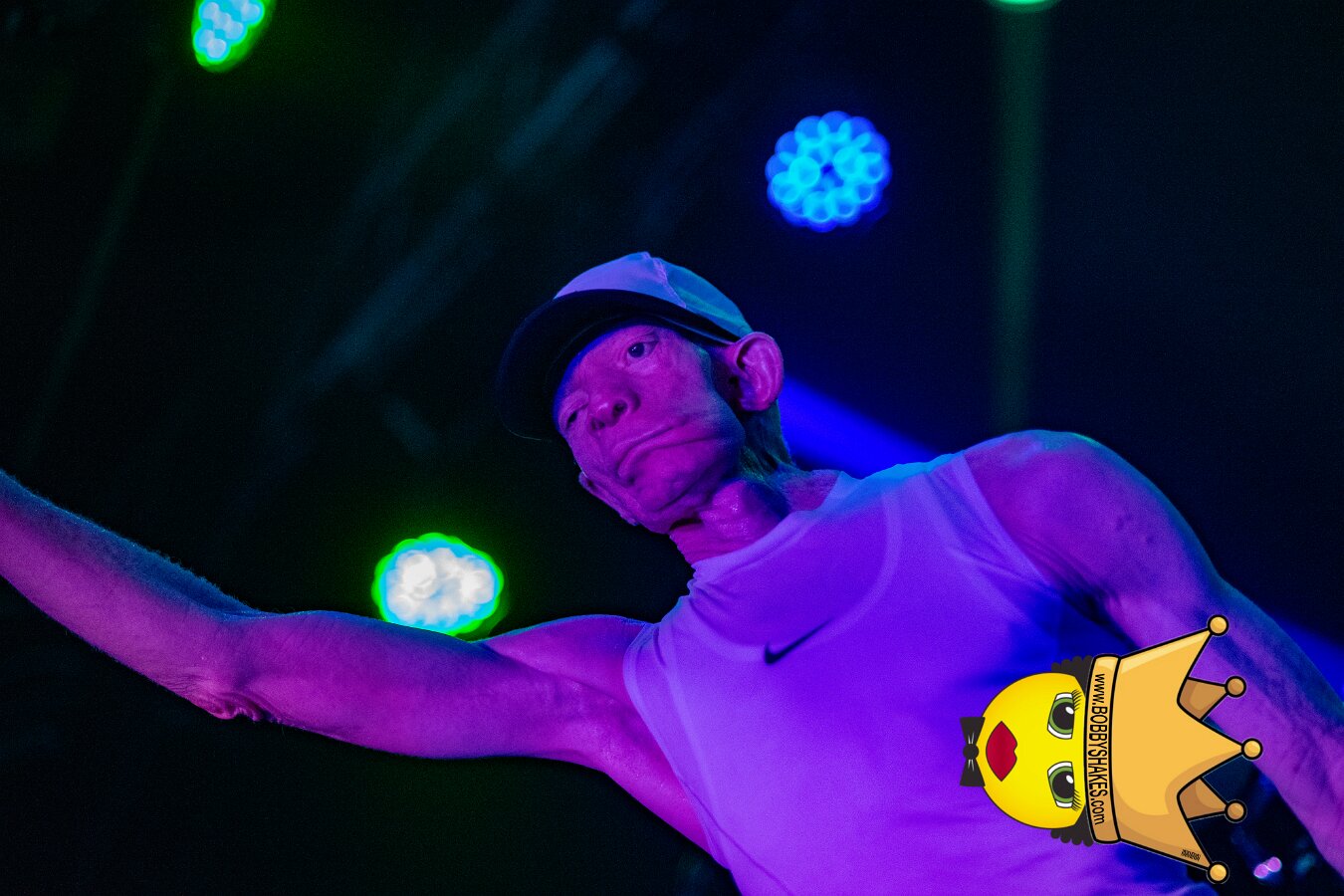 Yellowman performing live at Ocean Mist in Matunuck, RI, photographed by Bobby Shakes