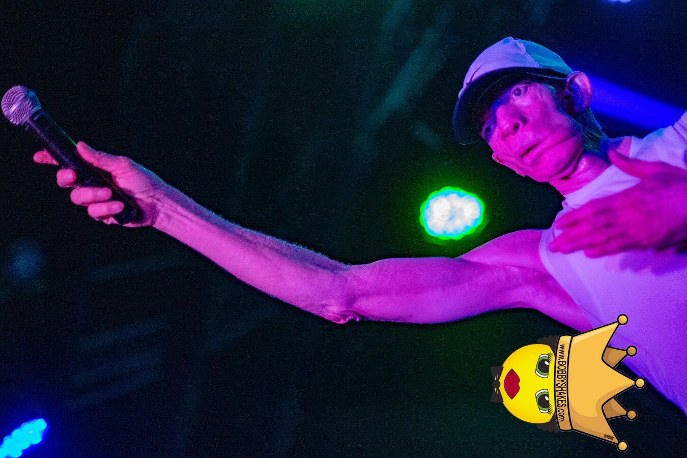 Yellowman performing live at Ocean Mist in Matunuck, RI, photographed by Bobby Shakes