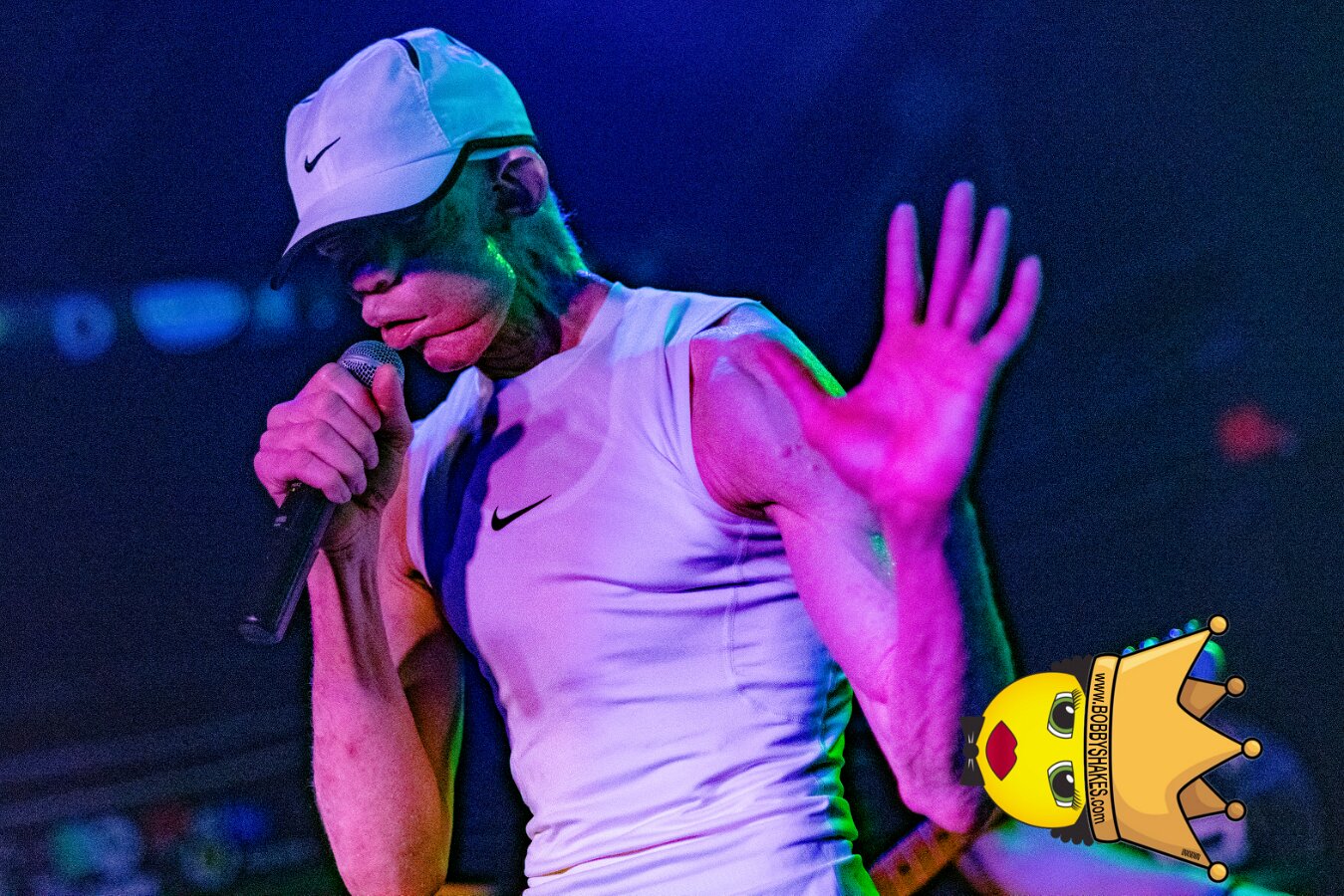 Yellowman performing live at Ocean Mist in Matunuck, RI, photographed by Bobby Shakes