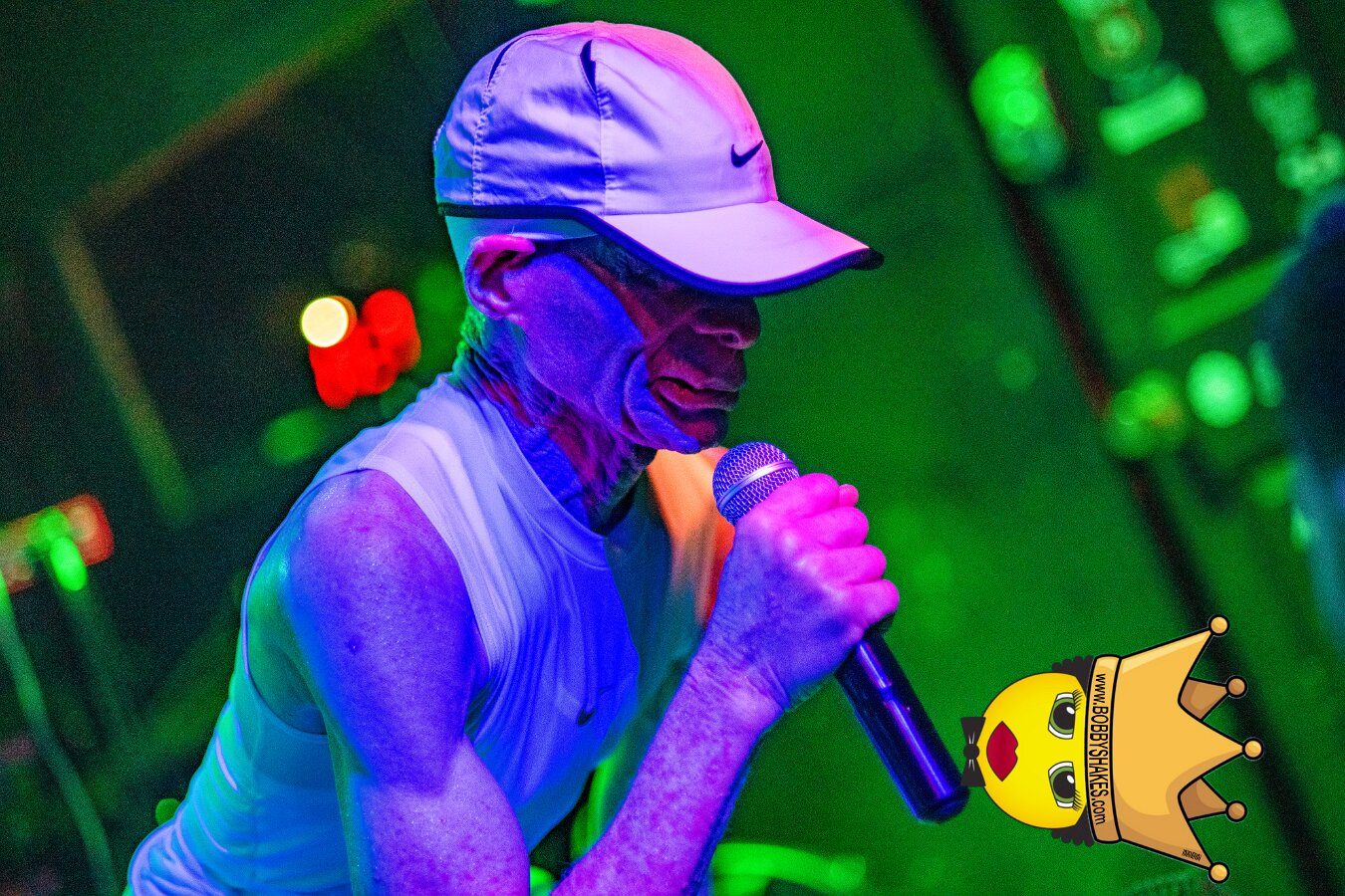 Yellowman performing live at Ocean Mist in Matunuck, RI, photographed by Bobby Shakes