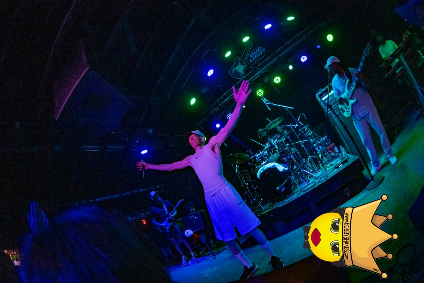 Yellowman performing live at Ocean Mist in Matunuck, RI, photographed by Bobby Shakes